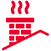 [ICON] chimney with heat rising