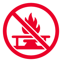 [ICON] a crossed out image of a lit gas burner
