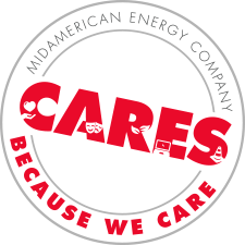 [decorative element] CARES - Because we care logo
