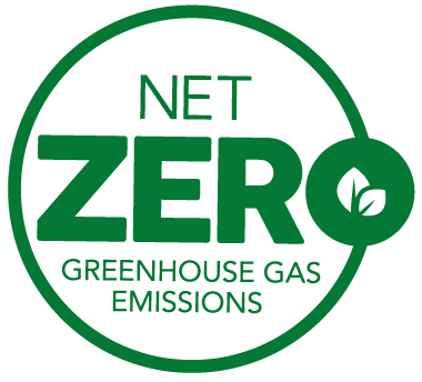 Net Zero Greenhouse Gas Emissions logo