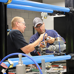 Natural gas pipeline demonstration classroom