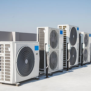 Business roof A/C units