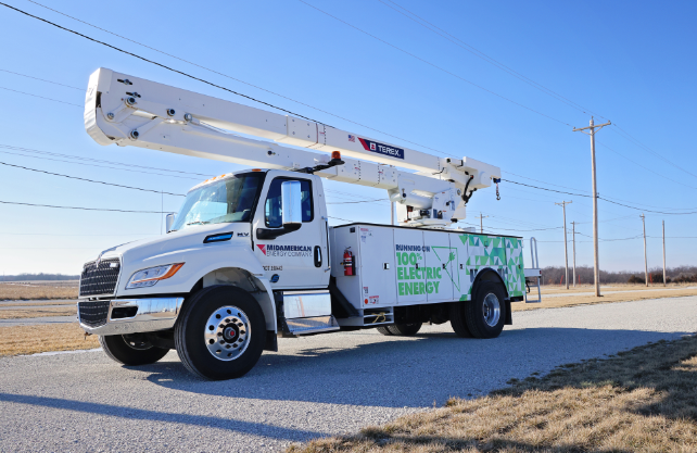 MidAmerican Electric Bucket Truck