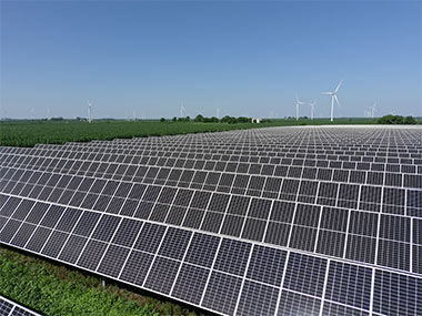 Solar panel arrays