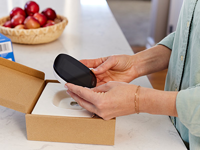 Unboxing a new smart thermostat